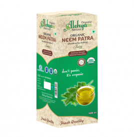 Organic Alohya Natural Organic Neem Patra Juice  Box  1000 millilitre
